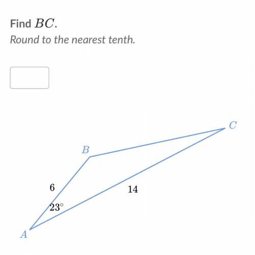 Please help with law of cosines