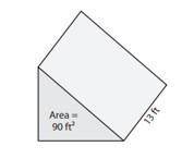 ) (No Answer choices so you have to do the math) () What is the volume of this triangular prism?