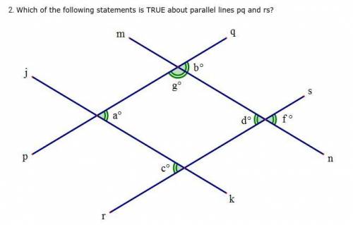 [[ HELP PLEASE , LOOK AT THE ATTACHMENTS ]] Which of the following statements is TRUE about parallel
