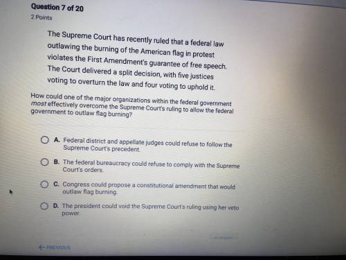 The supreme court has recently ruled that a federal law how long the burning of the American flag in