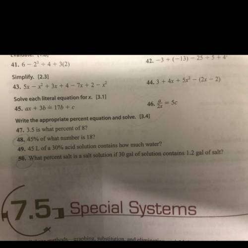 Please help . I need the answer to 50 FIFTY ONLY!!