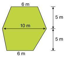 What is the area of the hexagon?