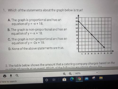 Which statement is true about graph