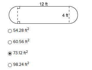 What is the total area of the following composite figure?