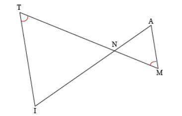 Are the two triangles similar? Explain. Question 11 options: No, there is not enough information to