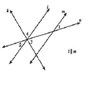 Consider the diagram and angle measures shown below.  m angle 1 equal left parenthesis 3 x plus 25 r