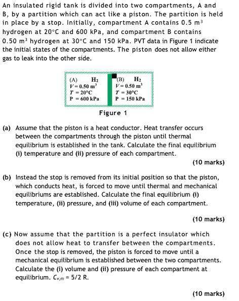 Can Someone help with this thermodynamics questions?