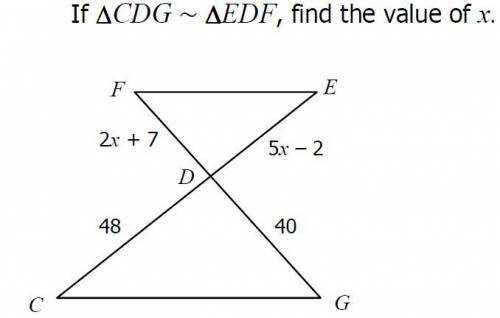 NEED ANSWER ASAP!! Find x