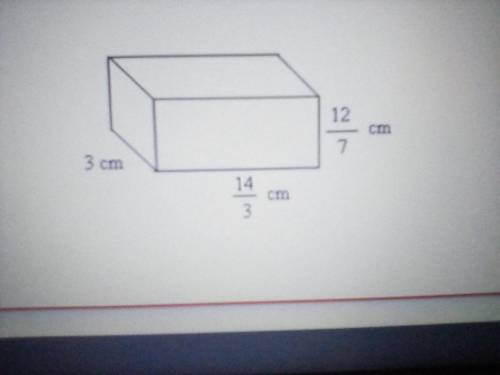 What is the volume of the following figure? ____  Need help asap!!