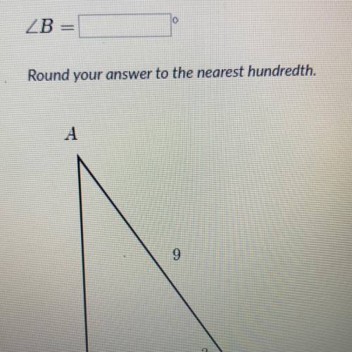ZB = Round your answer to the nearest hundredth. - і ні і НЕ ПЕН Hilti ERP И ННЕ ІННАН - - с 5 в