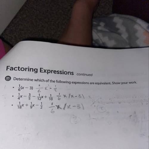Explain a different method you could use to solve problem 11 ?