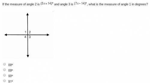 ( IF YOU DONT HOW TO DO THIS DO NOT ANSWER THIS!) thank you If the measure of angle 2 is (5 x + 14)