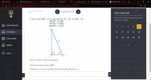 What is the measurement of BC? please help and explain i dont understand these