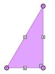 Analyze the diagram below and complete the instructions that follow. In the right triangle above, A=