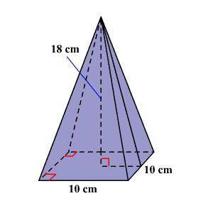 What is the volume of this square pyramid? and can someone answer my last question