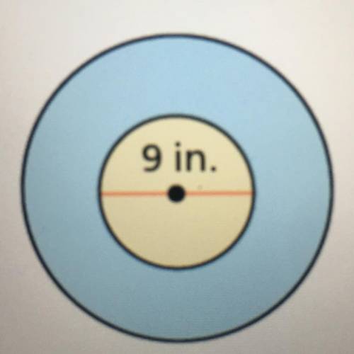 The circumference of the smaller is 30% of the circumference of the larger circle. Find the circumfe