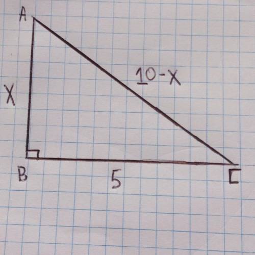 In the diagram, angle abc is a right angle. Find the value of x Show full working out pls ty