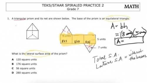 What is the lateral surface area? please help me if you can thank you :)