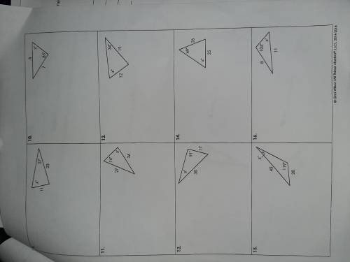 Please Help! Unit 8: Right Triangles & Trigonometry Homework 7: Law of Sines