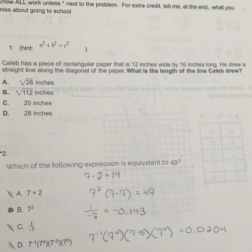 I need help on this math problem!