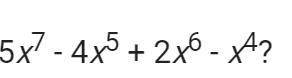 PLEASE HELP! What is the degree of this equation?