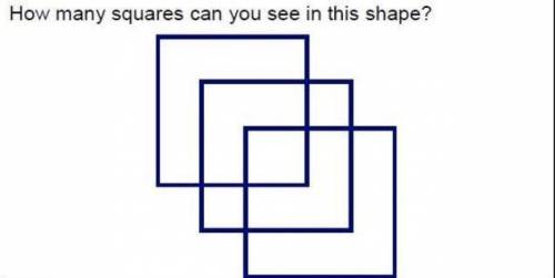 How many squares do you see ?