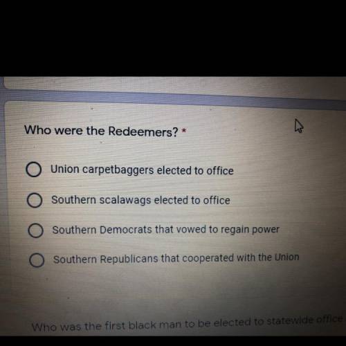 Who were the Redeemers