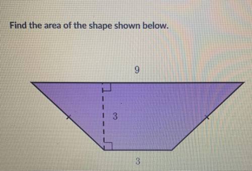 What’s the area of this shape