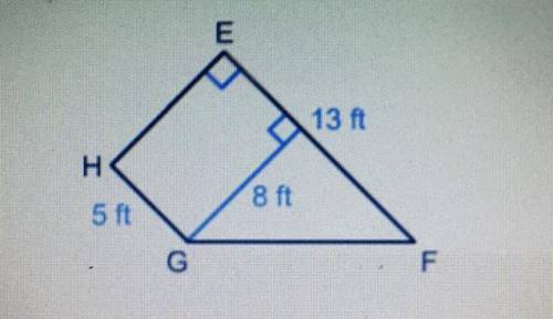 What is the area of trapezoid EFGH?