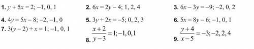 Can someone just explain how to solve one or two of these problems?