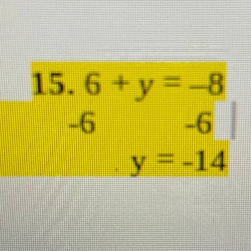 How do I do 86+y=99 the picture that is attached to this is how the teacher wants us to do it but I