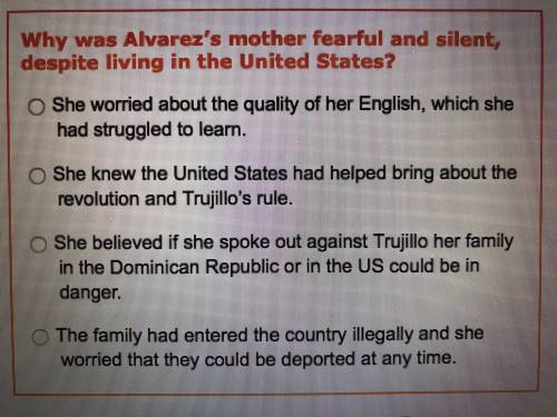 Why was Alvarez’s mother fearful and silent, despite living in the United States?