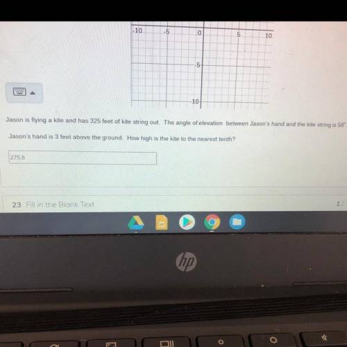 What is the answer? Need help asap! (The answer is not 275.6)