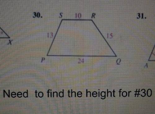 Find the exact area of the trapezoid