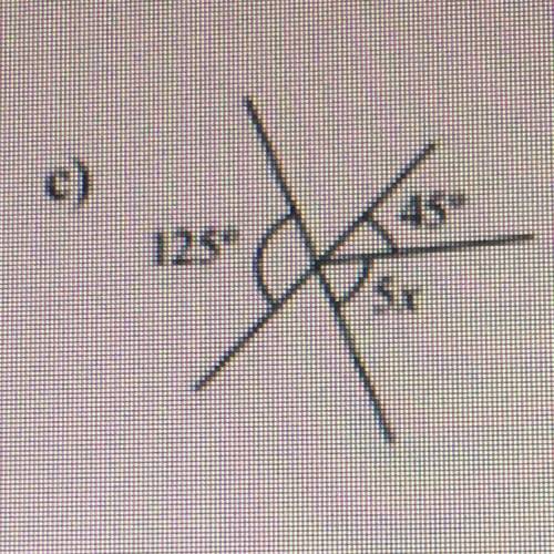 Find the value of x. Thank you for helping :)