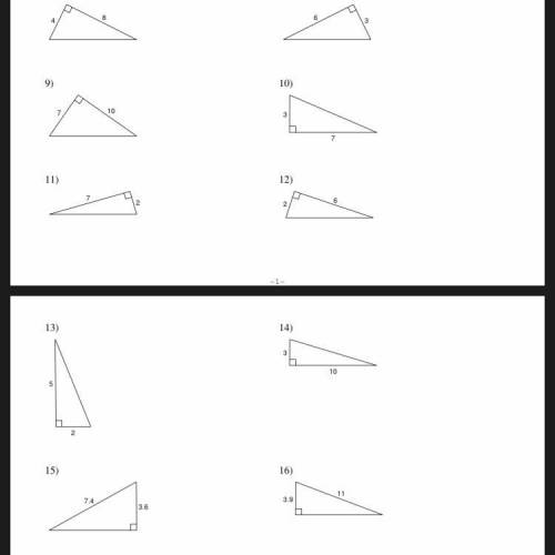 Find the missing length of the triangle to the nearest tenth