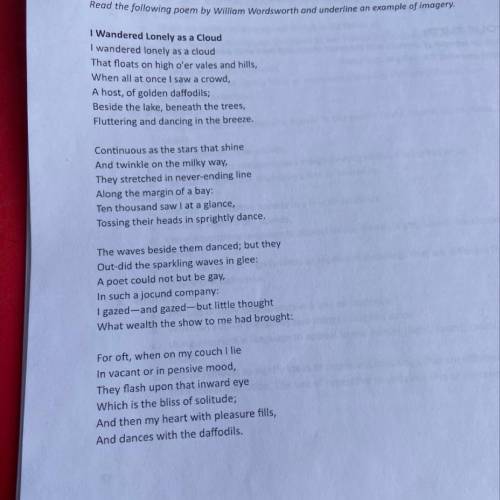 Examples of imagery in this poem. Please help!