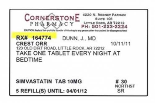 Read the label and answer the following questions. 1. What is the patient's name? 2. How many tablet