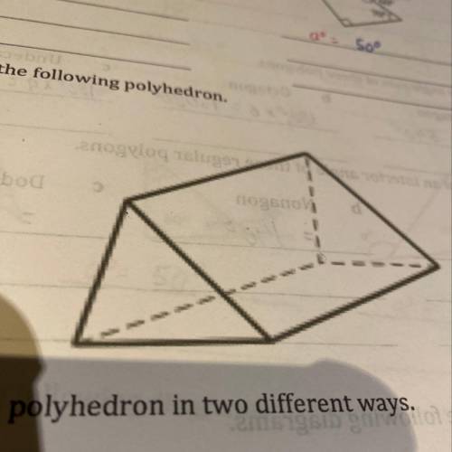 What is this shape, and what’s the name in two different ways? 20 points!!