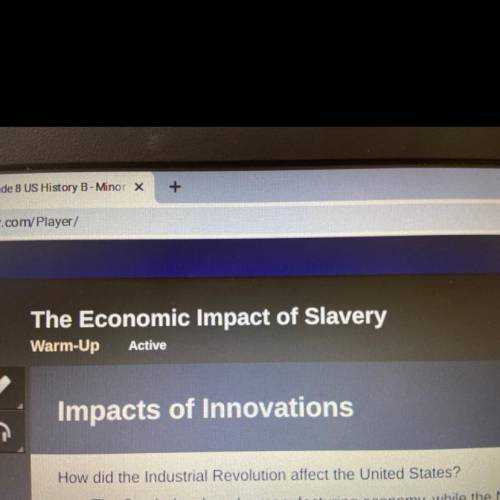 How did the industrial revolution affect the united states