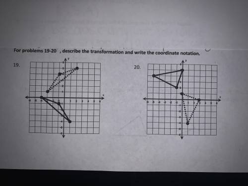 Please help me with 19 and 20!!