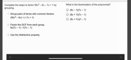 What is the factorization of the polynomial