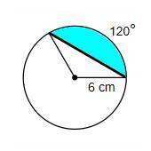 HELP ME, Find area of shaded segment