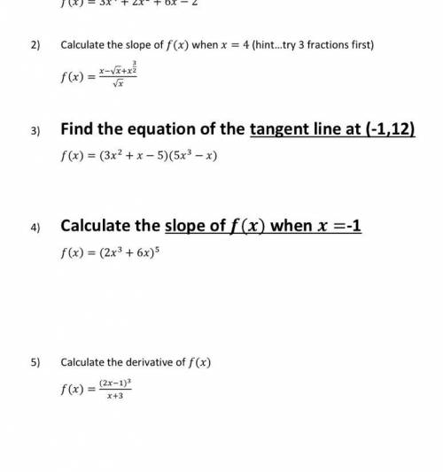 I need help completing questions 2, 3 and 5 please. I have also posted a formula sheet if needed!