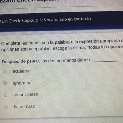 Can someone help with my spanish :)