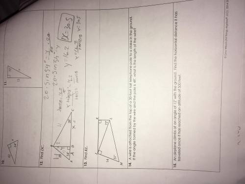 Really need help with my trigonometry math homework!! Anything would help :)