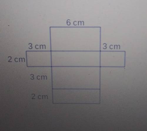 Use the interactive tool to create the three-dimensionalsolid from the net.What is the surface area