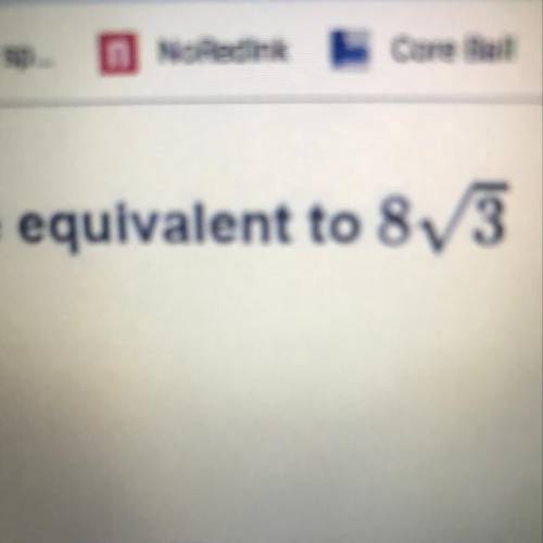 What is equivalent to 8.3.