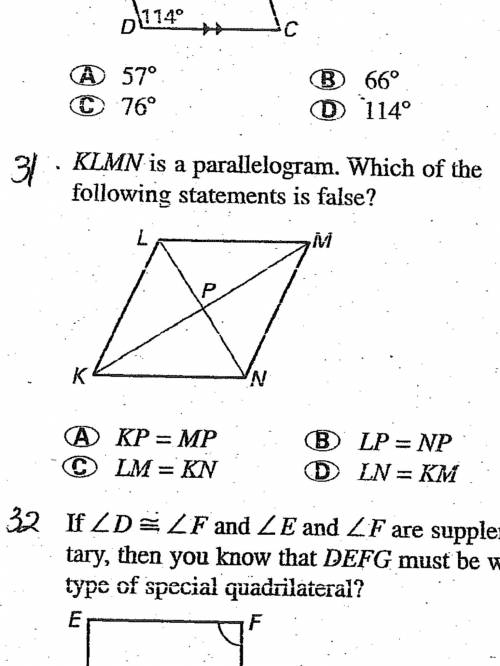 PLEASE HELP QUESTION 31