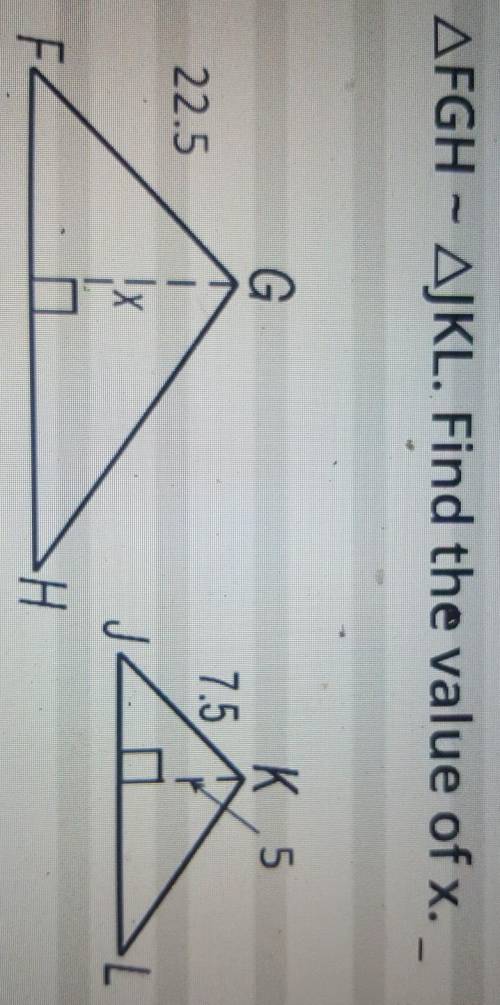 Find FGH~ HOP. Find the area of X
